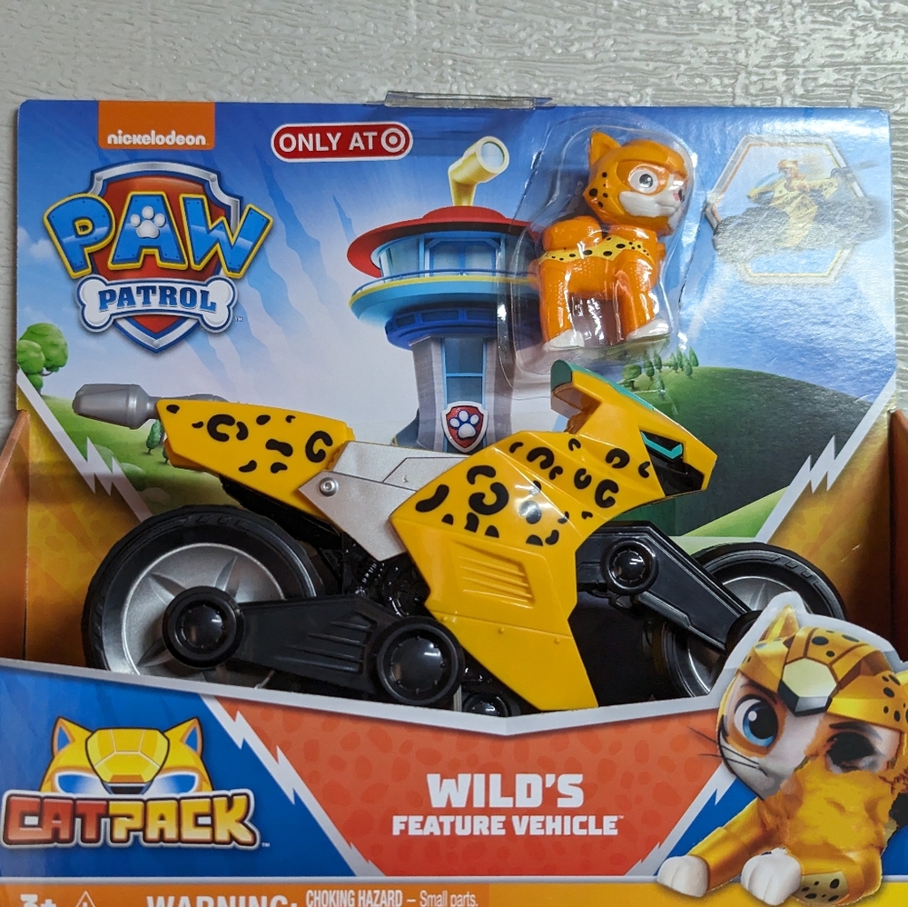 Paw Patrol Cat Pack Wild's Feature Vehicle